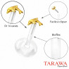 Piercing labret dauphin or 14 carat tige bio-plast