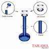 Piercing labret Anodisé titane bleu - Tarawa piercing