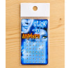 Faux piercing strass autocollant