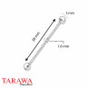Piercing industriel barre en spirale acier