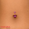 Piercing nombril bioflex phosphorescent