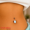 Piercing Nombril Opale - piercing Tarawa.com