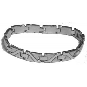 Bracelet homme en acier inoxydable 1 cm de large