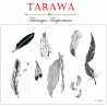 Tatouage temporaire 8 plume noir et blanc motif de tatouage plume de la marque tarawa