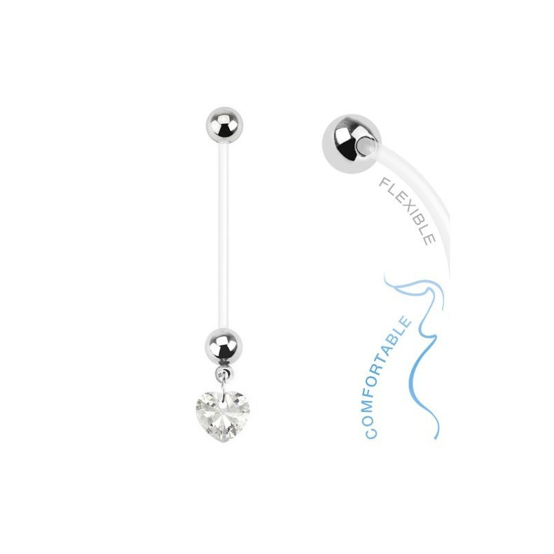 Piercing nombril femme enceinte coeur Piercing grossesse