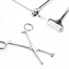 Pince professionnelle pour Piercing Tragus Type Forceps en inox médical inoxydable