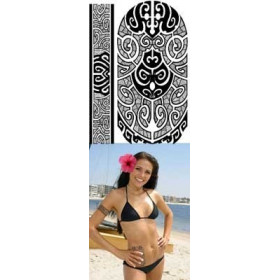 Tatouages Maori et Polynesien autocollants