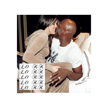 Tatouages d'amour des stars Khloe Kardashian et Lamar 