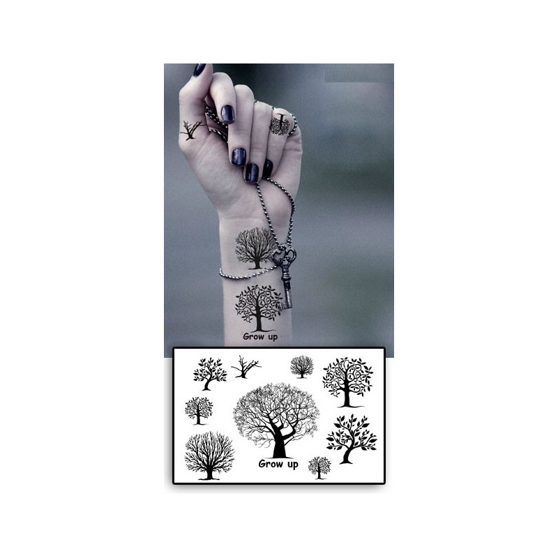 Tatouages temporaires Arbres Tibetain