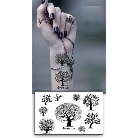 Tatouages temporaires Arbres Tibetain