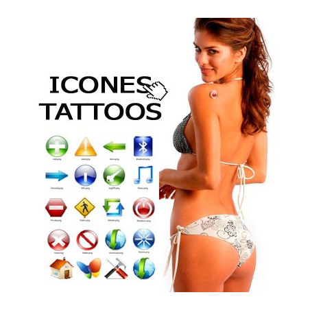 Tatouages temporaires ICONE