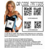 QR code Tattoos personalisé