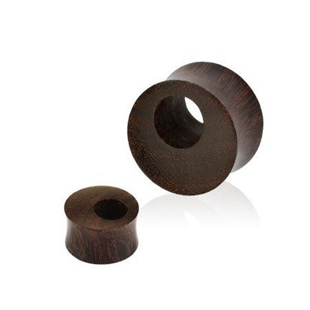 Piercing Plug ecarteur tunnel oreille en Bois Tamarin