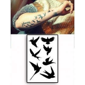 Demi Lovato Tattoos Oiseaux