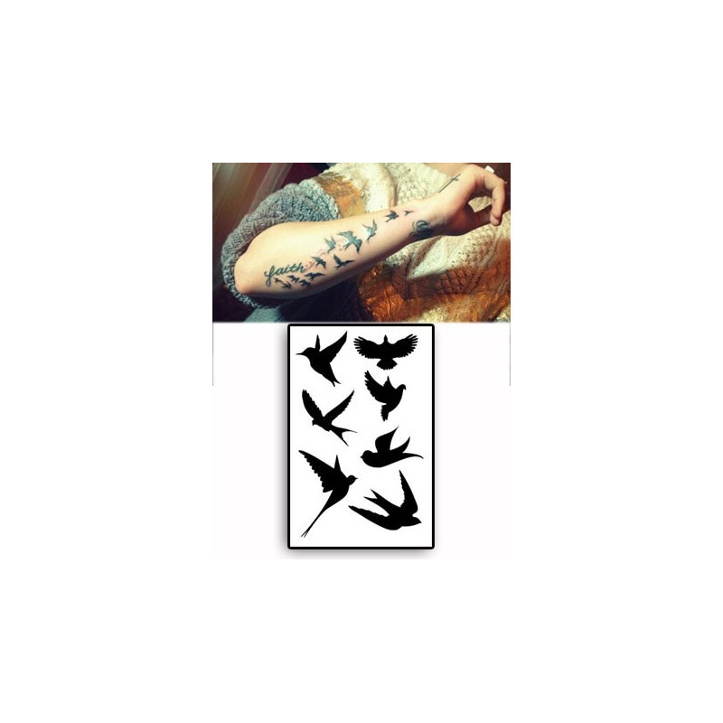 Demi Lovato Tattoos Oiseaux