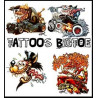 Tatouages BIGTOE autocollants