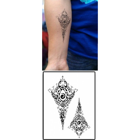 Tattoos temporaires Infiny Maori Polynesiens