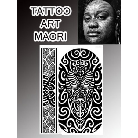 Tatouages temporaires no3 Maori Polynesiens