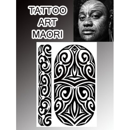 Tatouages temporaires no2 Maori Polynesiens