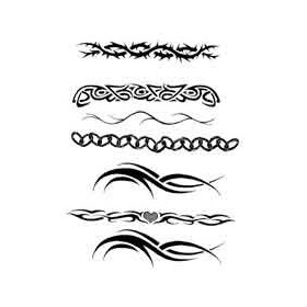 Tatouage Tribal autocollant