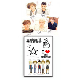 One Direction tattoos temporaires