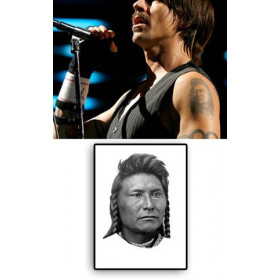 Anthony Kiedis Tattoo Indien