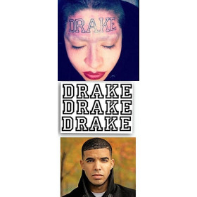 Drake Tattoos temporaires