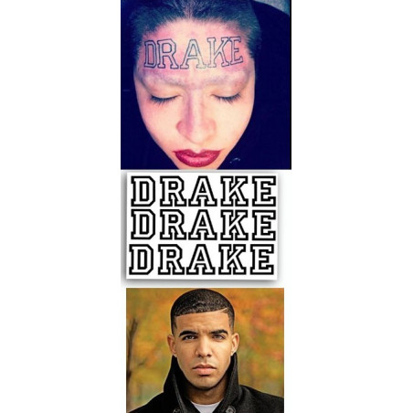 Drake Tattoos temporaires