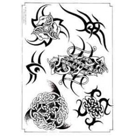 Tatouage Celtique Tribal autocollant