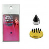 Faux piercing magnétique Spike pointe titane noir pour labret oreille et nez