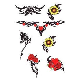 Tattoo Rose autocollant