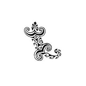 Tatouage Lezard Polynesien