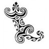 Tatouage Lezard Polynesien