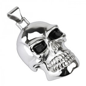 gros Pendentif Skull xl acier chirurgical inoxydable bijou bicker tête de mort