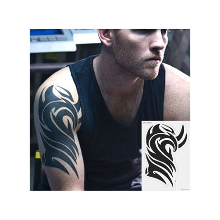 Sam Worthington tattoo tribal XXL