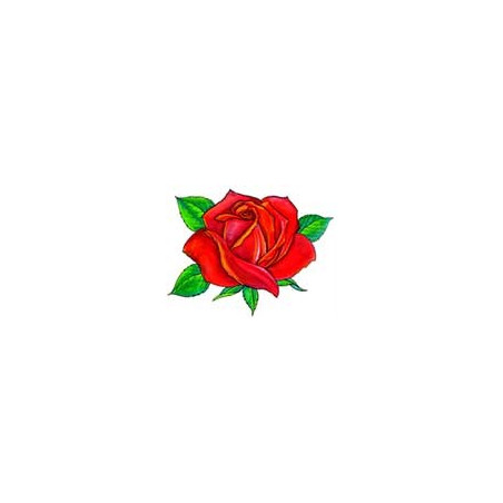 Tatouage Rose Rouge