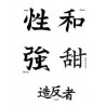 Tatouage lettre Chinoise