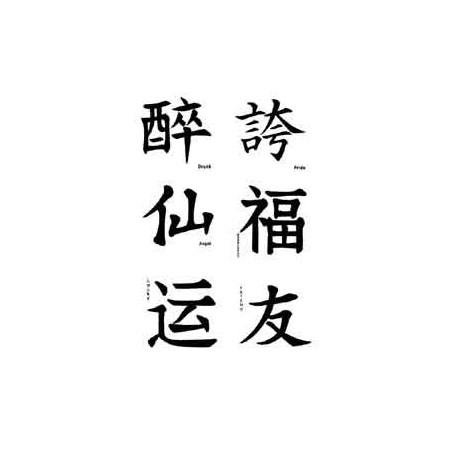 Tatouage lettre Chinoise