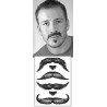 Tatouages temporaires Moustaches Don Juan