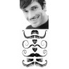 Tatouages temporaires Moustaches Salvador