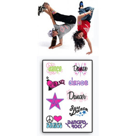 Tatouage Temporaire Dance