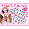 Butterflies partie Tattoos temporaires