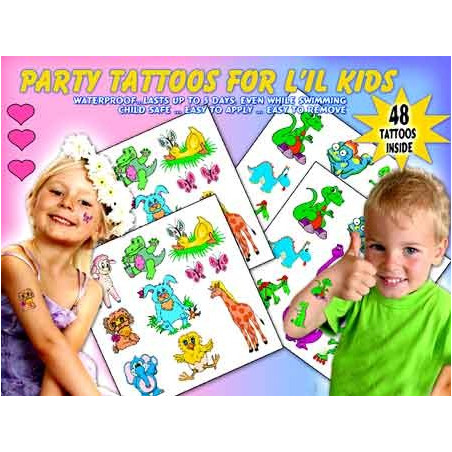 Kids Anniversaire Tattoos