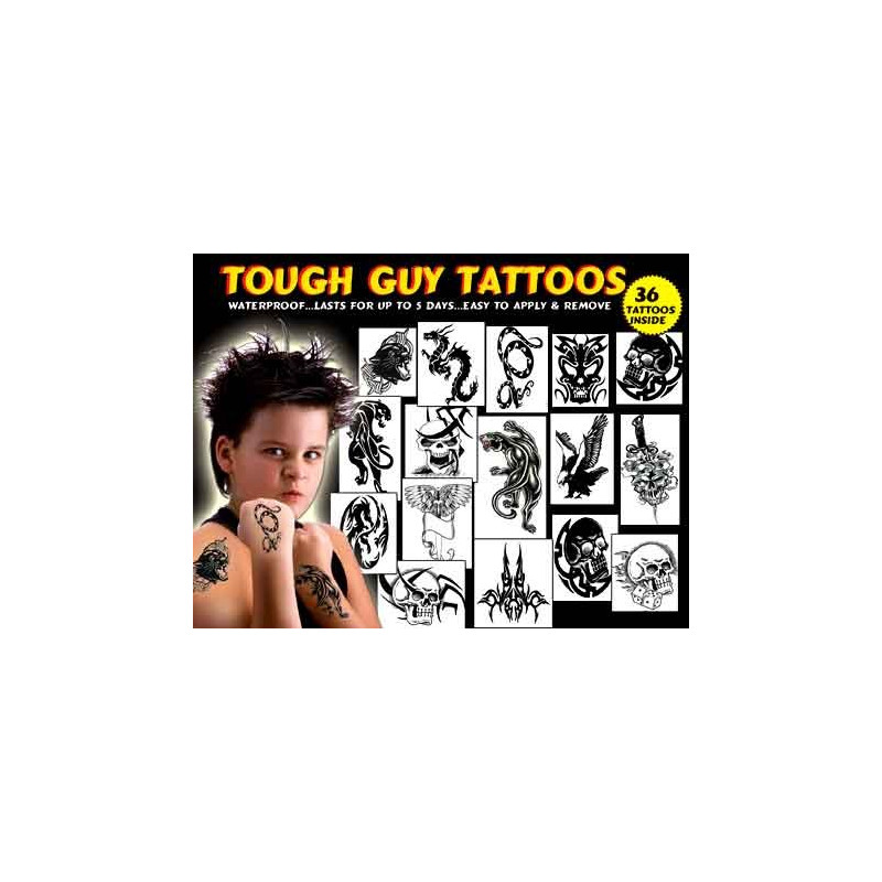 Petit Dur Tattoos autocollants