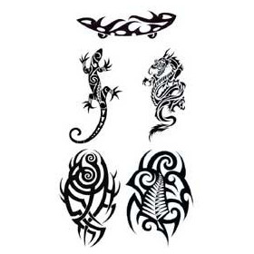 Tatouage Tribal autocollant