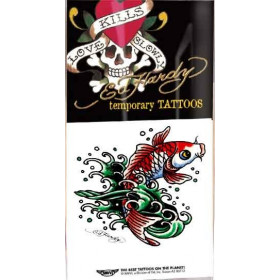 Ed Hardy Tattoos temporaires Poisson KOI