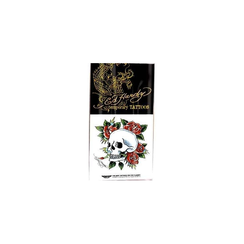 Ed Hardy Tattoos temporaires Tete de mort