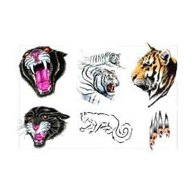 Tigre tattoo autocollant