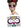 Tattoo Masque fleur Visage Dia de los Muertos 