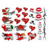 Tattoo Coeur autocollant